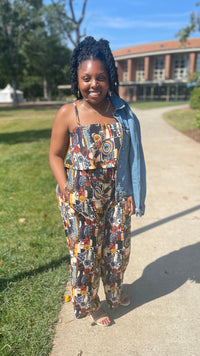 BH Kendra jumpsuit styled with jacket