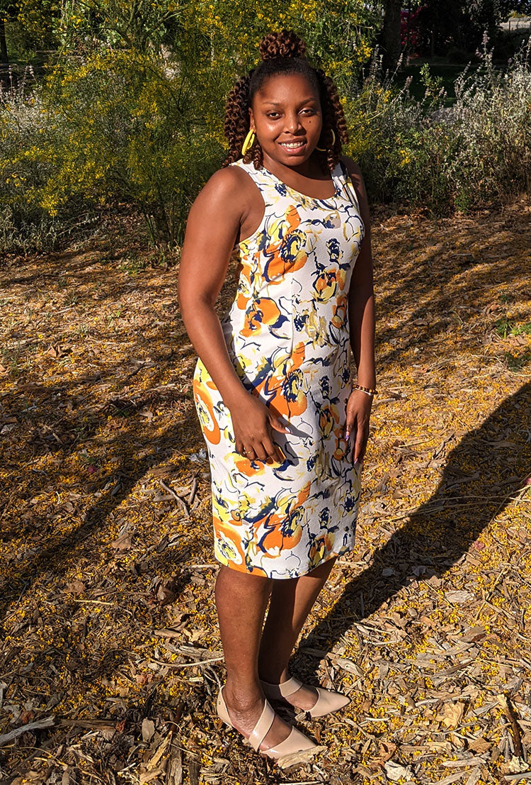 Bailey Sheath Dress Front View 2 - Toni & Tucker Co