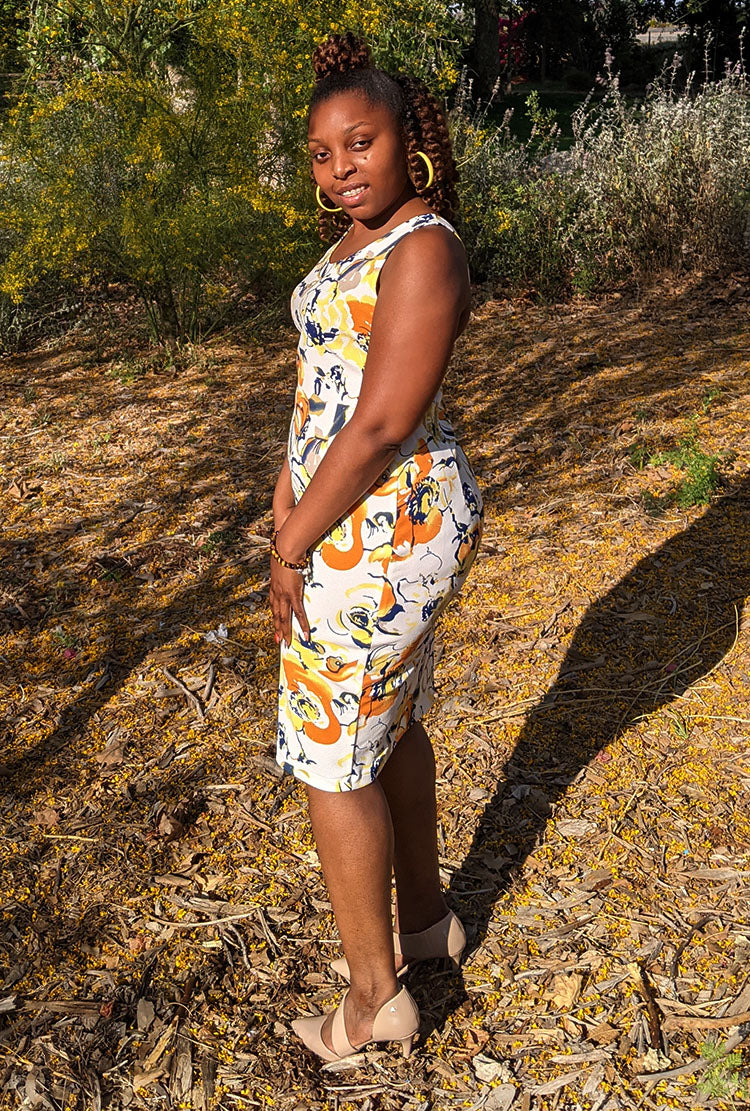 Bailey Sheath Dress Side View 2 - Toni & Tucker Co