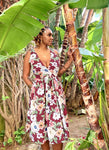 Laci Flare Dress Front View - Toni & Tucker Co