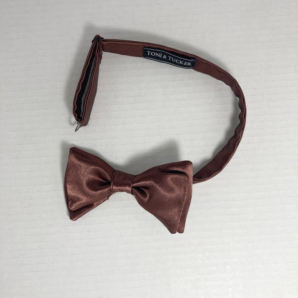 Tucker Double Bowtie- Chocolate