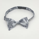 Tucker Double Bowtie- Blue Line Floral