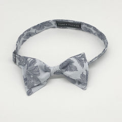 Tucker Double Bowtie- Blue Line Floral