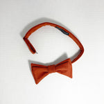 Tucker Double Bowtie- Peanut Butter Suede