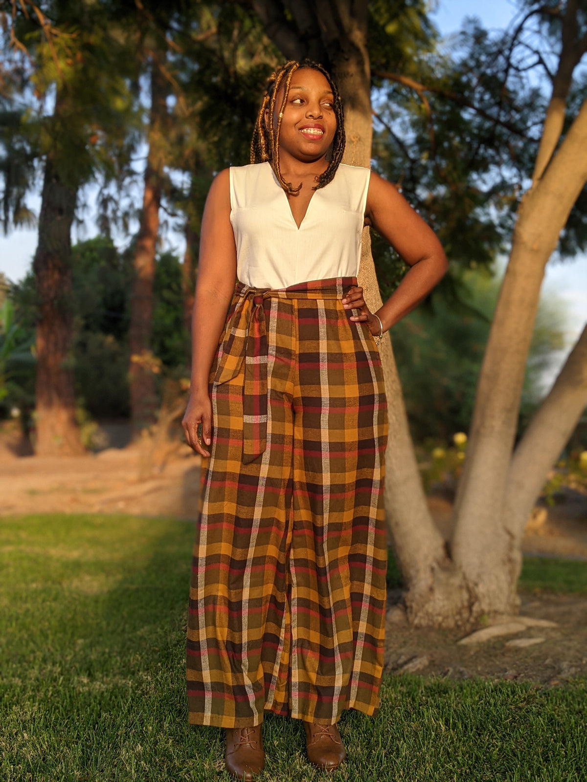 BH Emani jumpsuit front view