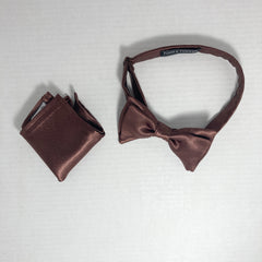 Tucker Double Bowtie- Chocolate